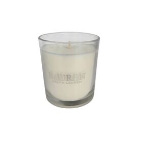 Ralph Lauren Candle Home Decor Holiday Spruce White Single Wick 7.2 oz